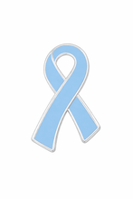 Load image into Gallery viewer, Large Light Blue Ribbon Pins - The Awareness Company