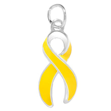 Load image into Gallery viewer, Large Yellow Ribbon Charms - Fundraising For A Cause
