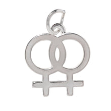Load image into Gallery viewer, Lesbian Same Sex Female Symbol Charms - The Awareness Company
