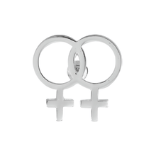 Load image into Gallery viewer, Lesbian Same Sex Female Symbol Pins - The Awareness Company