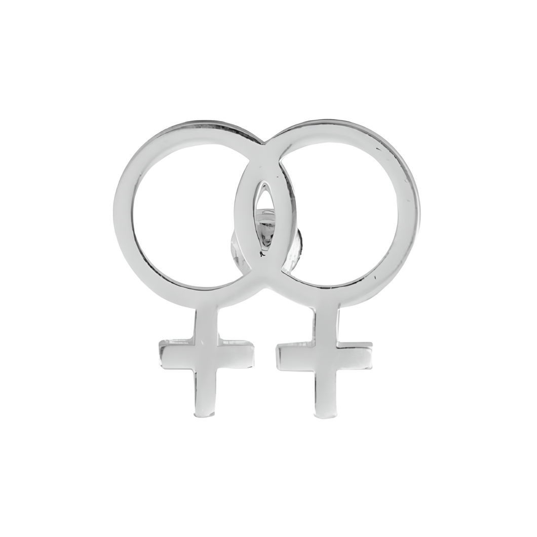 Lesbian Same Sex Female Symbol Pins - The Awareness Company