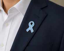 Load image into Gallery viewer, Light Blue Ribbon Awareness Pins - The Awareness Company