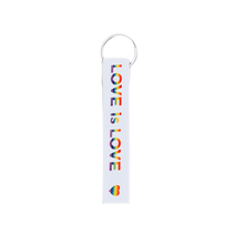 Load image into Gallery viewer, Love Is Love Lanyard Style Keychains - The Awareness Company