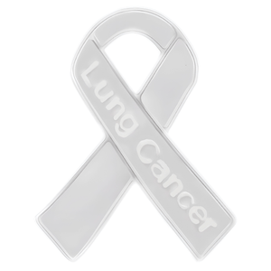 Lung Cancer Awareness Ribbon Pins - The Awareness Company
