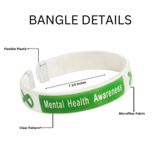 Load image into Gallery viewer, Mental Health Bangle Bracelets - The Awareness Company