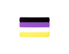 Load image into Gallery viewer, Non - Binary Flag Silicone Pins - The Awareness Company