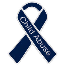 Load image into Gallery viewer, Child Abuse Awareness Ribbon Pins