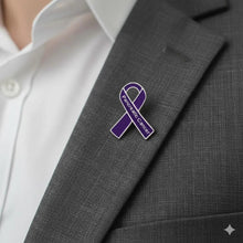 Load image into Gallery viewer, Pancreatic Cancer Awareness Ribbon Pins - The Awareness Company