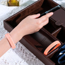 Load image into Gallery viewer, Peach Ribbon Silicone Bracelets (Child Size) - The Awareness Company