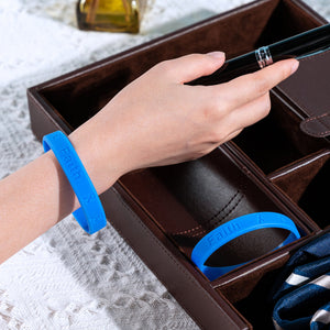 Periwinkle Silicone Bracelets (Child Size) - The Awareness Company