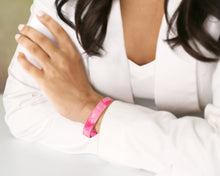 Load image into Gallery viewer, Pink Camouflage Silicone Bracelets - The Awareness Company