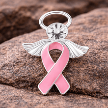 Load image into Gallery viewer, Pink Ribbon Angel Pins - The Awareness Company