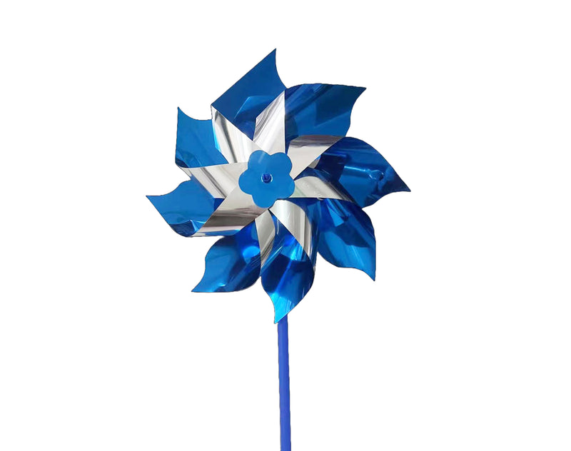 Blue Pinwheels for Child Abuse Prevention