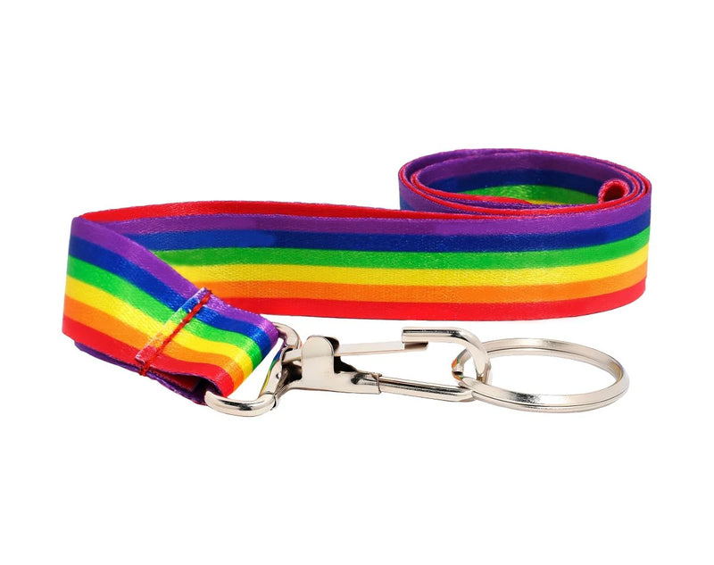 Rainbow Flag Lanyards