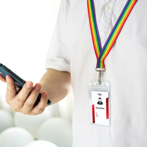 Rainbow Flag Lanyards