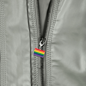 Rainbow Rectangle Flag Hanging Charms - The Awareness Company