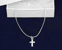 Load image into Gallery viewer, Silver Cross Necklace 