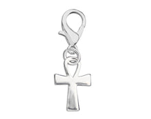 Load image into Gallery viewer, Silver Decorative Cross Religious Hanging Charms 