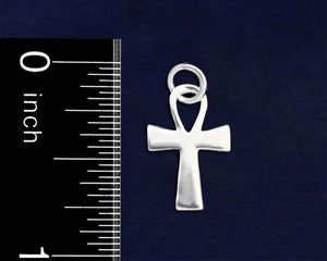 Silver Decorative Cross Religious Hanging Charms 