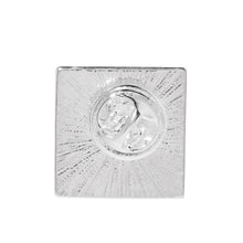 Load image into Gallery viewer, Silver Square My Pronouns Are She Her Pins - The Awareness Company