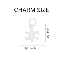 Load image into Gallery viewer, Small Autism Awareness Puzzle Piece Charms - The Awareness Company