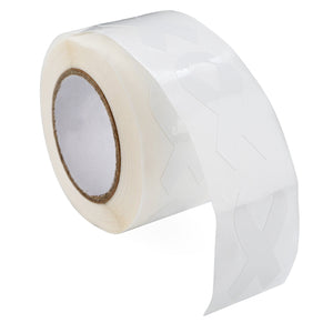 Small White Ribbon Stickers (250 per Roll) - The Awareness Company