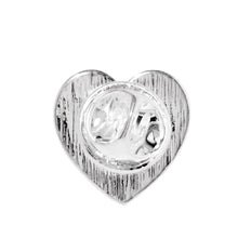 Load image into Gallery viewer, Straight Ally Flag Heart Shaped Pins - The Awareness Company