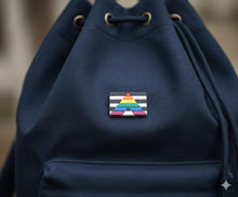 Load image into Gallery viewer, Straight Ally Rectangle Flag Silicone Pins - The Awareness Company