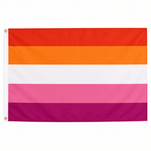 Load image into Gallery viewer, Sunset Lesbian 3 Feet by 5 Feet Nylon Flag - The Awareness Company