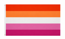 Load image into Gallery viewer, Sunset Lesbian 3 Feet by 5 Feet Nylon Flag - The Awareness Company