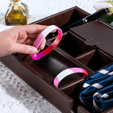 Load image into Gallery viewer, Sunset Lesbian Flag Silicone Bracelets - The Awareness Company