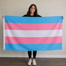 Load image into Gallery viewer, Transgender 3 Feet by 5 Feet Nylon Flag - The Awareness Company