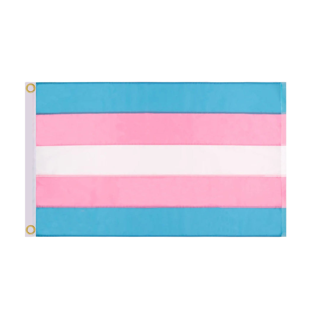 Transgender 3 Feet by 5 Feet Nylon Flag - The Awareness Company