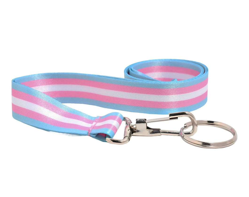 Transgender Flag Lanyards