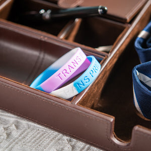 Transgender PRIDE Silicone Bracelets - The Awareness Company