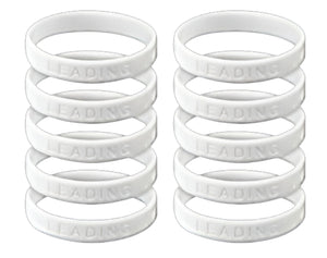 Silicone Bracelet Bundle, Wholesale Awareness Wristbands