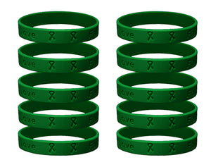 Silicone Bracelet Bundle, Wholesale Awareness Wristbands