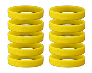 Silicone Bracelet Bundle, Wholesale Awareness Wristbands