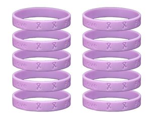 Silicone Bracelet Bundle, Wholesale Awareness Wristbands