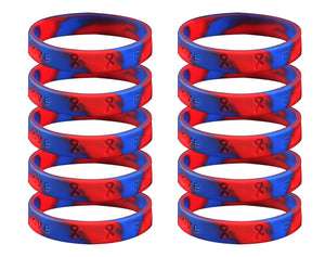 Silicone Bracelet Bundle, Wholesale Awareness Wristbands