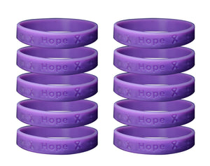 Silicone Bracelet Bundle, Wholesale Awareness Wristbands