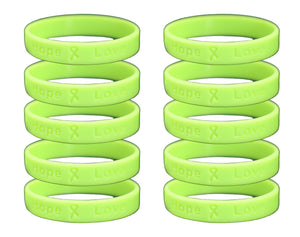 Silicone Bracelet Bundle, Wholesale Awareness Wristbands