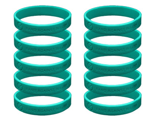 Silicone Bracelet Bundle, Wholesale Awareness Wristbands