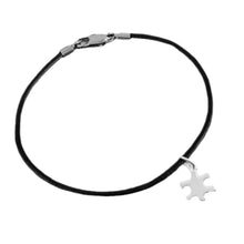 Load image into Gallery viewer, Bulk Small Puzzle Piece Autism Leather Cord Bracelets - The Awareness Company