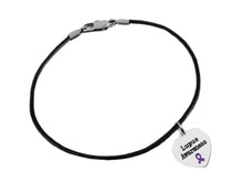 Load image into Gallery viewer, Bulk Lupus Charm Leather Cord Bracelets - The Awareness Company