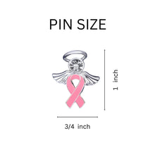 Load image into Gallery viewer,  Angel Pink Ribbon Pin Counter Display - The Awareness Company