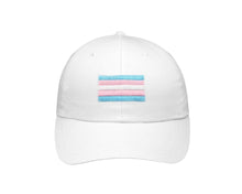 Load image into Gallery viewer, Bulk Transgender Flag Baseball Hats, Gay Pride Hats