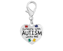 Load image into Gallery viewer, Bulk Someone Loves Me Autism Awareness Hanging Charms - The Awareness Company