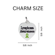 Load image into Gallery viewer, Bulk Lymphoma Awareness Lime Green Ribbon Rope Bracelets - The Awareness Company