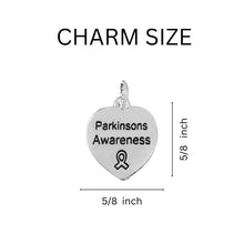 Load image into Gallery viewer, Parkinson&#39;s Heart Hanging Charms - The Awareness Company